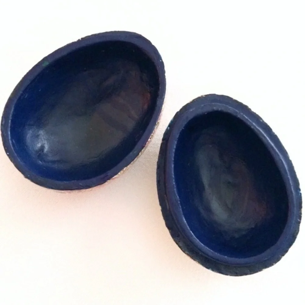 5 for $25! Hand Painted Wooden Egg Jewelry/Trinket Box! - Picture 2 of 4